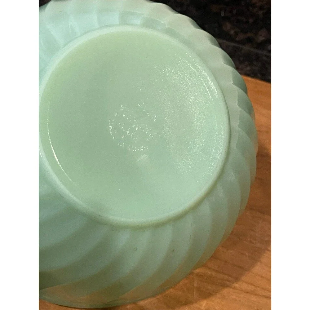 Vintage Fire-King Jadeite Mixing Bowl